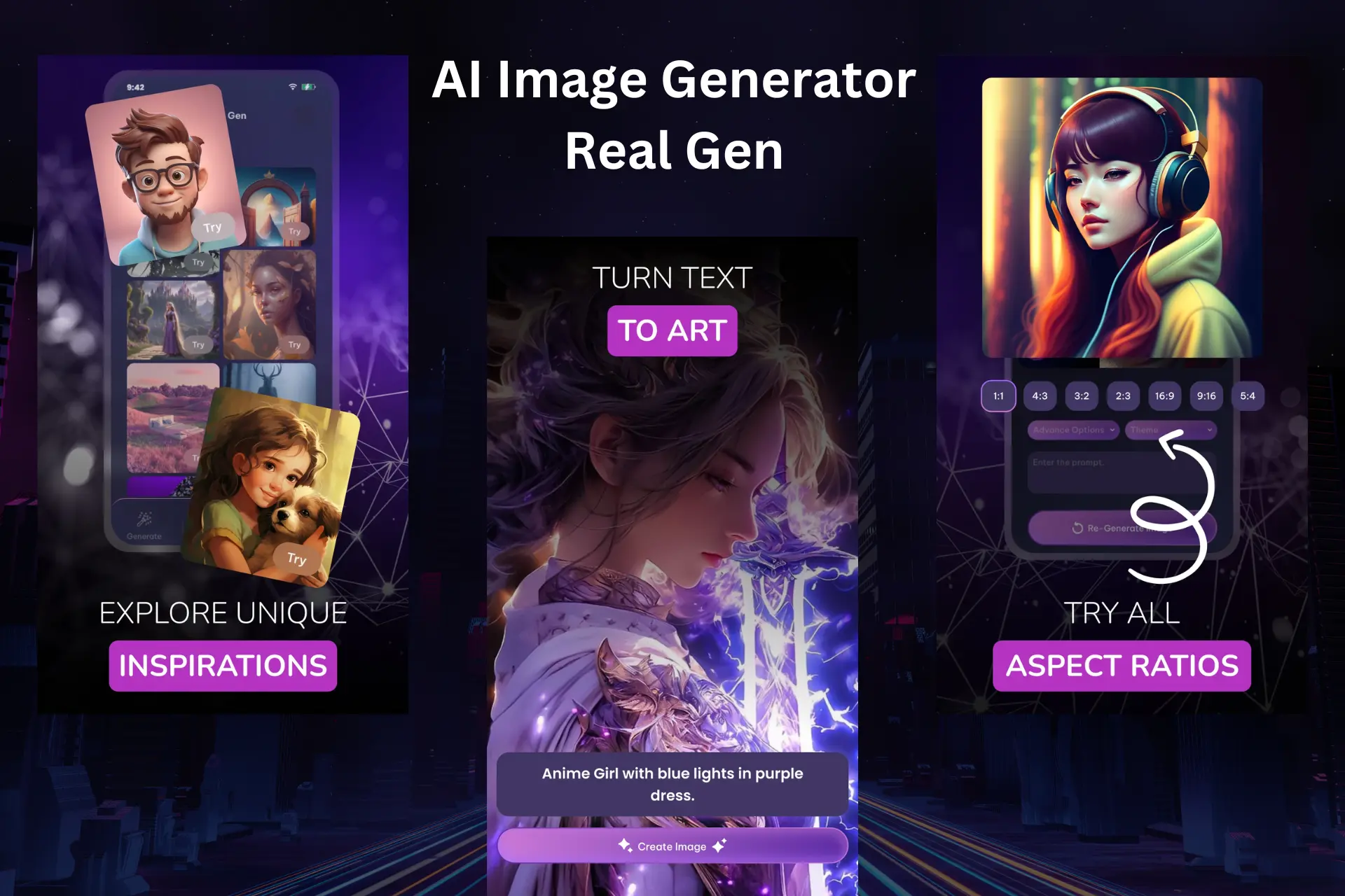 AI Image Generator Real Gen