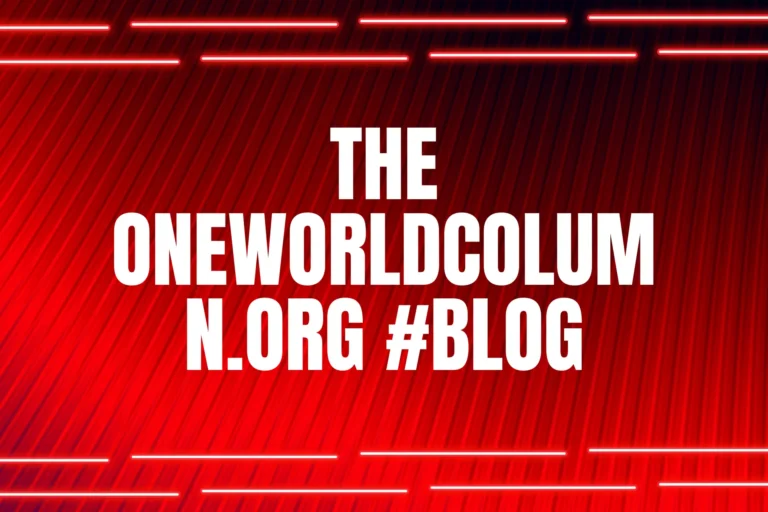 The Oneworldcolumn.org #blog